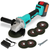 21V Cordless Angle Grinder Kit 