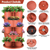 5 Tier Vertical Stackable Planter Garden Tower Stackable Planter