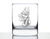 Doberman Face Whiskey Rocks Glass - Doberman Dogs Gifts