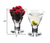 Mouth Blown Crystal Set Of 4 Martini Or Dessert Servers  6 Oz