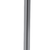 Black Nickel Finish Metal Tall White Shade Table Lamp