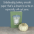 Green Pumpkin Spice - Handmade Notebook - A5ish Size