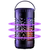Solar Bug Zapper Garden Flame Flying Insect Killer Lamp