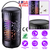 Solar Bug Zapper Garden Flame Flying Insect Killer Lamp