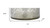 25" Clear Novelty Table Lamp LED With Drum Shade