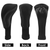 3Pcs Long Neck Mesh Golf Club Head Covers Set