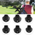 3Pcs Long Neck Mesh Golf Club Head Covers Set