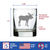 Moose Silhouette Whiskey Rocks Glass - Rustic Cabin Gifts