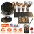 201PCS Black Gold Birthday Party Supplies 
