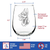 Doberman Face Stemless Wine Glass - Doberman Dogs Gifts