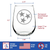 Flag of Tennessee Stemless Wine Glass - Tennesseans Gifts
