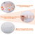2Pcs Plastic Egg Holder Stackable Egg 