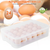 2Pcs Plastic Egg Holder Stackable Egg 