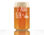 60th Birthday Gifts - 59 Middle Finger Beer Can Pint Glass