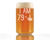 80th Birthday Gifts - 79 Middle Finger Beer Can Pint Glass