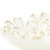 10" White Cast Iron Handmade Trinket Tray