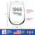 Vintage 1966 Stemless Wine Glass - 58th Birthday Gifts