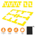 12Pcs Pickle Ball Court Marking Kit 