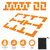 12Pcs Pickle Ball Court Marking Kit 