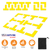 12Pcs Pickle Ball Court Marking Kit 