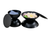 Set of 2Black Coffee Table and End Table With Storage.