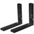 2 Pcs Microwave Brackets Adjustable Wall 