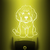 Labradoodle Nightlight |  Cute Dog Puppy LED Night Light