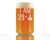 40th Birthday Gifts - 39 Middle Finger Beer Can Pint Glass