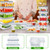 44Pieces Plastic Food Storage Containers 