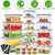 44Pieces Plastic Food Storage Containers 