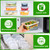 44Pieces Plastic Food Storage Containers 