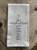 She is clothed in strength and di... / Natural Kitchen Towel