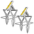 2PCS Easy Setup Mole Scissor Traps Outdoor