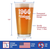 Vintage 1966 Pint Glass for Beer - 58th Birthday Gifts