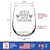 Better With Chickens Stemless Wine Glass - Chicken Gifts