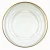 GILT 13" Glass Charger Plate