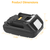 2Packs 18V Li-ion Power Tool Battery Replacement Fit