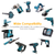 2Packs 18V Li-ion Power Tool Battery Replacement Fit