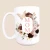 Mom floral ceramic coffee mug