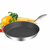 Stainless Steel Fry Pan Frying Pan Induction FryPan Non Stick Interior Skillet