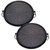 Portable Korean BBQ Butane Gas Stove Stone Grill Plate Non Stick Coated Round