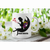 Black Butterfly Fairy Mug and Coaster Set