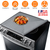 27.95x19.69in Electric Stove Cover Silicone Stove Mat