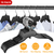 10 Pack Clothes Hangers Non-Slip Notched Space-Saving 