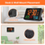 WiFi Auto Set Alarm Clock LED Digital Clock
