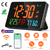 WiFi Auto Set Alarm Clock LED Digital Clock