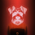 Schnauzer Dog Nightlight | Pet Lover LED Plug In Night Light