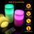 3Pcs Flameless Candles Votive Candles 