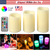 3Pcs Flameless Candles Votive Candles 