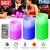 3Pcs Flameless Candles Votive Candles 